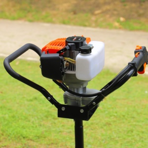Machines de plantation d'arbres à essence HOTOKA, machines à creuser à 4 temps, perceuse à trous dans le sol, perceuse à <span class=keywords><strong>terre</strong></span> à essence 196cc - Product Image 4