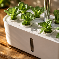 Système de culture hydroponique intelligent pour la maison, tour de culture pour micro-légumes, kit écologique