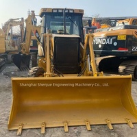 Chargeur frontal hydraulique 416E pour pelle sur chenilles avec pompe, haute efficacité, engin de construction, garantie 1 an
