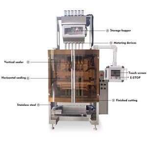 Automatic Multi-lane Small Sachet Energy Hydration Mix Drink Electrolyte Powder Stick Packing Machine - Product Image 3