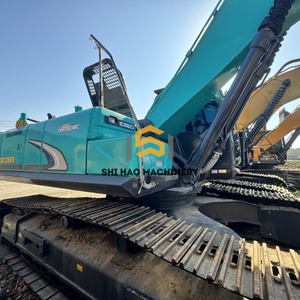 High Quality Powerful Engine 35 Ton 200KW Motor Pump Gear Municipal <b>Engineering</b> Japan Kobelco SK350D Second-hand Crawler - Product Image 4