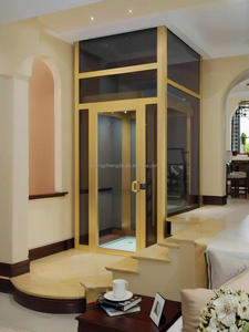 Trang trí biệt thự nhà nâng thoải mái đi xe thang máy hành khách tùy chỉnh biệt thự thang máy với máy kéo OEM ODM có sẵn - Product Image 4