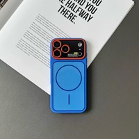 Coque de protection magnétique imprimée en TPU pour iPhone 17 16 15 14 13 12 et TECNO SPARK 40 CAMON 40 Orange