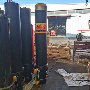 Vérin à double effet avec tige de piston pour l'automatisation industrielle lourde, personnalisation OEM, garantie 1 an D - Product Image 3