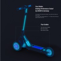 Trottinette électrique partagée YIMI Plus 3 Pro à 3 roues, marché partagé, étanche IP67, livraison rapide, sonnette mécanique