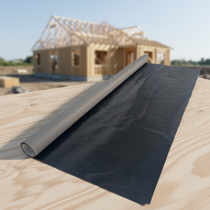 Membrana impermeabilizzante resistente alla muffa di fondazione costruzione barriera all'umidità vapore Retarder tetto sintetico - Product Image 1