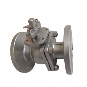 Válvula de bola forjada con bridas de acero al carbono de fábrica KHD JIS 304 Válvula de bola con bridas Ss - Product Image 3