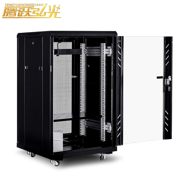 18u Open Rack Server Outdoor Solid Network Cabinet Vertical Waterproof Network Server Rack Cabinet
