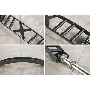 TOPTONS Super March Gym Fitness Equipment Curved <span class=keywords><strong>Swiss</strong></span> Bar Multi-Grips Haltérophilie Barbell pour Squat Training Free Weights - Product Image 5