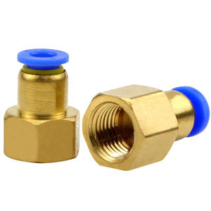 Acoplamiento Neumático Recto de Rosca Interna PCF de 4MM/6MM/8MM/10MM, Piezas Neumáticas - Product Image 1