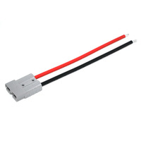 Câble de connecteur de batterie 12AWG 1FT avec connecteur de batterie 50A pour générateurs solaires portables