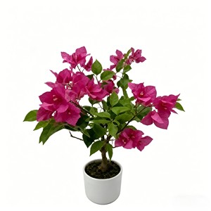 High Quality Real Touch Artificial Silk Bougainvillea <b>Trees</b> Durable Indoor Desktop Plants - Product Image 1