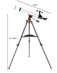Découvrez les anneaux <span class=keywords><strong>de</strong></span> <span class=keywords><strong>Saturne</strong></span> et les cratères lunaires avec ce télescope à revêtement FMC pour les astronomes adultes et les débutants avancés - Product Image 5