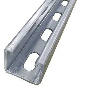 slotted hdg steel channels cold forming c channel