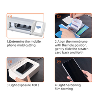 Film protecteur d'écran en hydrogel UV personnalisé pour téléphone portable, fabriqué en usine