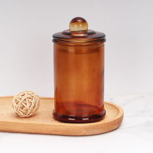 Bouteille d'arôme en verre écologique, flacon vide en verre ambré réutilisable avec couvercle, diffuseur de parfum, impression sérigraphique - Product Image 2