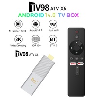 Vente en gros de clés USB IPTV Allwinner H313, appareil de streaming 8K, Internet OTT, USB intelligent, WiFi puissant, Android 14 Premium, Fire TV Stick