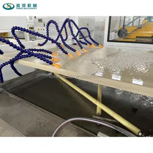 Wood Plastic Floor Panel Tile Production Line Making Machine