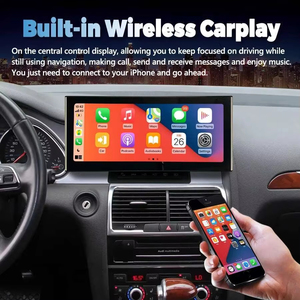 Écran de navigation GPS Android 13 pour Audi Q7 2006-2009, lecteur DVD multimédia audio, Google Carplay, Qualcomm 256 Go - Product Image 4
