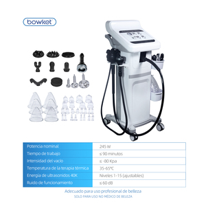 Máquina de Masaje y Vibración 4 en 1 (tipo G8/G5) para Masaje Corporal, Celulitis, Terapia de Ventosas y <span class=keywords><strong>Realce</strong></span> de Senos. Bowket - Product Image 6