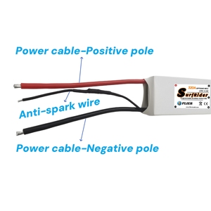 Controlador Electrónico de Velocidad (ESC) Flier Bldc 320A 50Hz 1-2ms Señal PWM R/C Marino Escala 1:5 Protección IP54 Salida 19KW - Product Image 2