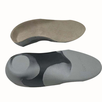 Semelles orthopédiques pour enfants avec soutien de la voûte plantaire en PU, confort médical pour les soins des pieds.