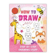 Kit de Libro para Colorear para Niños: Paso a Paso, Cómo Dibujar Animales, Comida, Autos y Fantasías Increíbles - Product Image 6