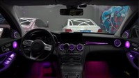 Luz Ambiental Cardoo para Mercedes Benz Clase C W205 GLC X253 2015-2021, Accesorios de Actualización de Tiras LED para el Interior del Automóvil