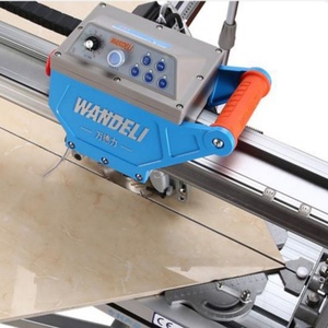 Machine de découpe électrique de bureau 110/220V 1200mm Wandeli QX-ZD-1200, machine de découpe automatique de carreaux à jet d'eau, profondeur de coupe 30mm - Product Image 4