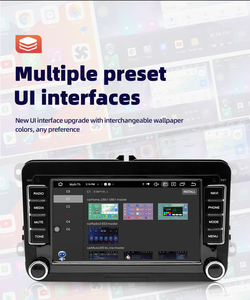 8 Inch <span class=keywords><strong>Android</strong></span> 13.0 Xe GPS Máy Nghe Nhạc 2 + 32G IPS Màn Hình Wifi Carplay Chia Màn Hình Đa Cấp Âm Thanh Cho VW Passat - Product Image 6