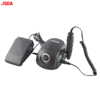 JD102H Ponceuse à ongles électronique multifonctionnelle populaire avec moteur à balais 65W 0-35000RPM Professionnelle Prise EU/AU/US/UK