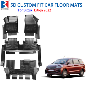 Alfombrillas de Coche Personalizadas 5D TPE de Fábrica para Suzuki Ertiga LHD <span class=keywords><strong>2022</strong></span>, Alfombrillas Antideslizantes para Todo Tipo de Clima - Product Image 1