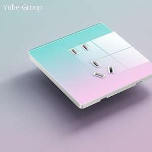 Panel de vidrio templado, utilizado para interruptores de pared, interruptores de luz, interruptores de timbre sólidos, utilizado para la construcción de cocinas. - Product Image 3