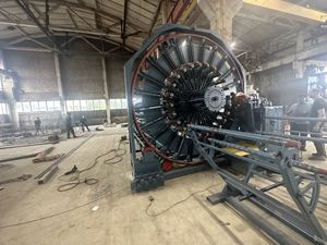 Machine de fabrication de cages en acier pour pieux de drainage en béton automatiques, de bonne qualité et économique - Product Image 3