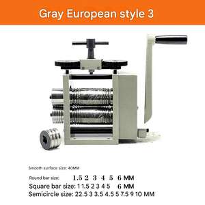 Máquina Laminadora de Joyería con Logotipo Personalizado, Máquina Laminadora de Joyería de Oro, Máquina Laminadora de Joyería de Laboratorio, Máquina Laminadora de Joyería de Media Caña - Product Image 4