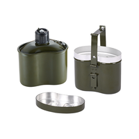 Cantine en aluminium de haute qualité 1L avec tasse