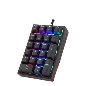 Mini almohadillas de números Usb, retroiluminación Rgb, portátil, Notebook, teclado numérico, gran oferta - Product Image 1