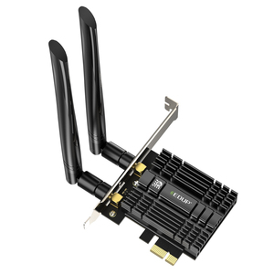 อะแดปเตอร์ EDUP 5400Mbps ความเร็วสูง รุ่นทดลองใช้ Band <span class=keywords><strong>AX210</strong></span> <span class=keywords><strong>Wifi</strong></span> 6E การ์ดเชื่อมต่อ PCIE <span class=keywords><strong>Wifi</strong></span> สำหรับคอมพิวเตอร์ตั้งโต๊ะ - Product Image 2