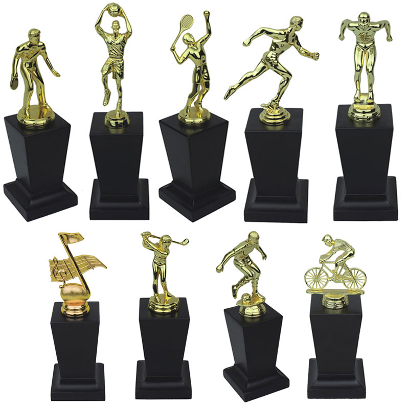 World sports super metal award trophy/trophy cups