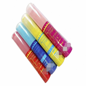 Factory Direct Transparent Paper Tube Corn Flour Wedding Christmas Halloween Eco-Friendly Confetti Fireworks Decorations Hand