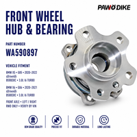 Unité de roulement de moyeu de roue avant automobile OE WA590897 pour BMW X5 2019-2023, pièce de rechange pour châssis avant à cannelures
