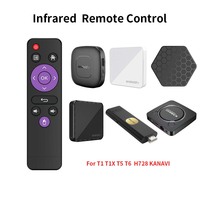Télécommande IR/Voix pour Android TV Box T1/T1S/Q1/Q2/Q1S/X96Q/X96MINI/G96mini/KANAVI/R69plus, télécommande de remplacement