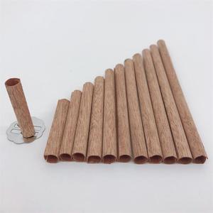 Mèche de bougie en coton tressé par taille, clip de base en métal <span class=keywords><strong>acajou</strong></span> mèche en bois de teck 2.5 dispositif de centrage outil - Product Image 4