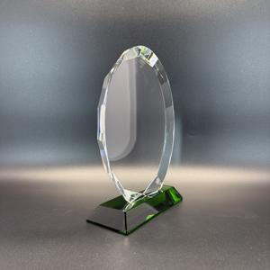 निर्माता थोक खाली स्पष्ट क्रिस्टल ट्रॉफी अनुकूलित लोगो लेजर उत्कीर्णन क्रिस्टल ग्लास ट्रॉफी पुरस्कार - Product Image 6