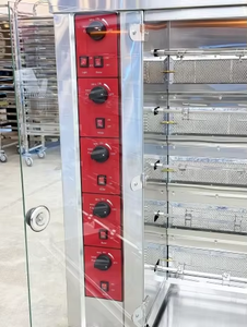 Four à poulet rôti à gaz commercial Astar 5 tiges portable et automatique 220V utilisé pour les industries <span class=keywords><strong>de</strong></span> la boulangerie - Product Image 5