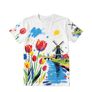 Tontons Publicidad personalizada Imprimir bajo demanda Gráfico Camiseta para correr para hombre Camisetas personalizadas Camisetas Camiseta en blanco - Product Image 3