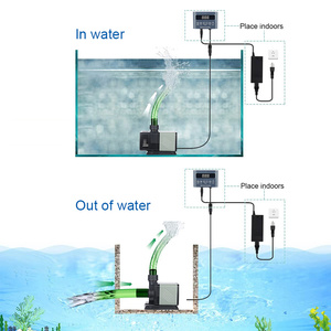من المصنع مباشرة بسعر الجملة مضخة مياه غاطسة DC24V قابلة للتخصيص لأحواض السمك والبرك حوض أسماك متغير التردد - Product Image 4