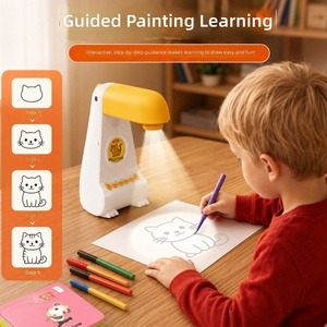 Máquina <span class=keywords><strong>de</strong></span> Dibujo Inteligente con Proyección IA, Proyector Educativo <span class=keywords><strong>de</strong></span> Pintura para Niños, Guía <span class=keywords><strong>de</strong></span> Dibujo a partir <span class=keywords><strong>de</strong></span> <span class=keywords><strong>Fotos</strong></span>, Juguete <span class=keywords><strong>de</strong></span> Aprendizaje con Función Musical - Product Image 3