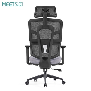 Luxury Executive Ergonomic Mesh Swivel Office Chair With 3D Armrest and Lumbar Support CEO's Furniture CE Certified - Product Image 4