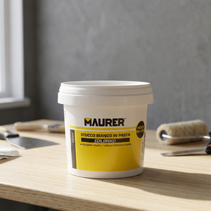 Masilla Plástica Blanca Edil Maurer (Tarrina de 0.5 kilos) - Product Image 2